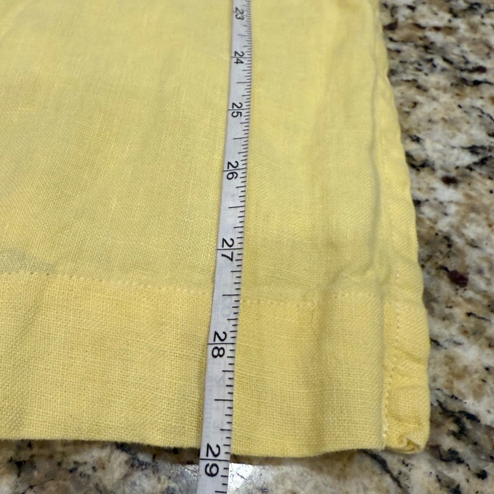 In The Wash yellow tunic top SZ M - Picture 6 of 11